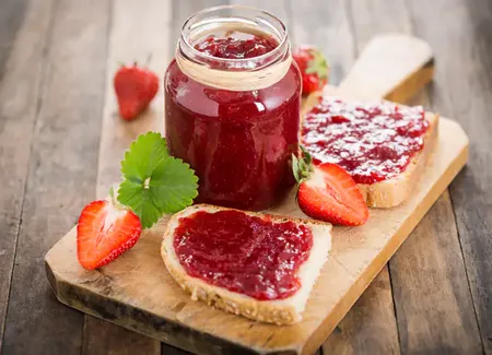 Confiture de fraises au monsieur cuisine