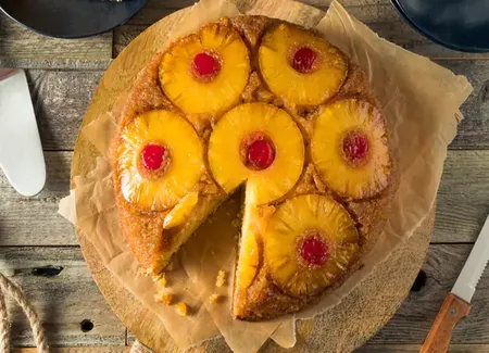 Gâteau à l'ananas facile au cookeo