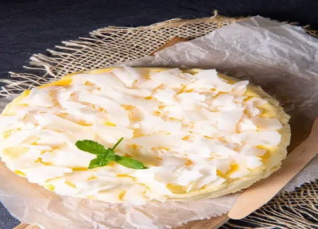 Gelée à la noix de coco et aux fruits variés au cooking chef