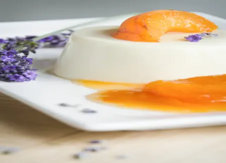 Panna cotta au jasmin au monsieur cuisine