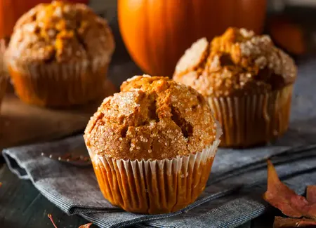 Muffins cœur pâte à tartiner au cooking chef