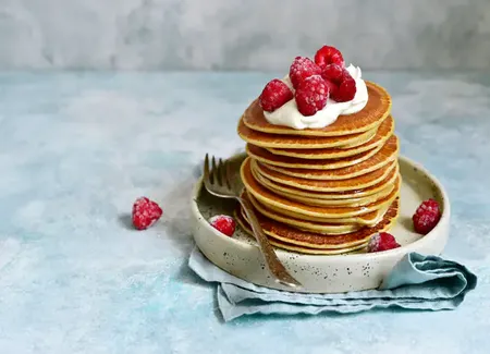Pancakes au cooking chef