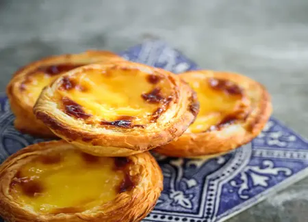 Pastéis de nata au companion