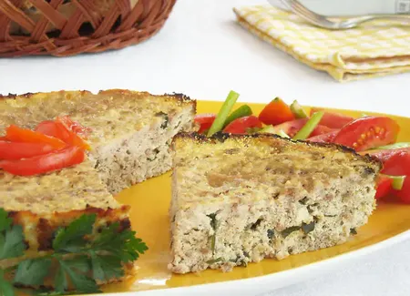 Flan de thon provençal au cooking chef