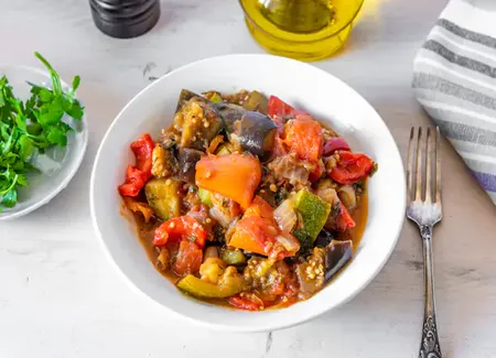 Aubergines aux épices au thermomix