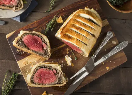 Rôti de boeuf en croûte