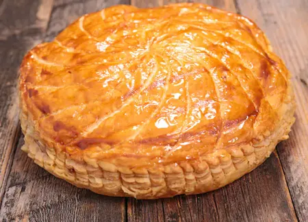 Galette des rois aux fruits sans beurre