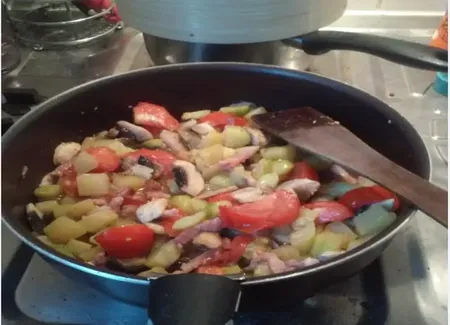 Poêlée de légumes vapeur