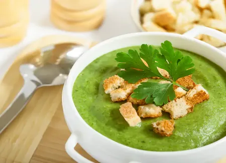 Soupe de mâche
