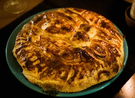 Tourte saumon ricotta épinards