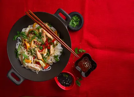Salade chinoise très simple