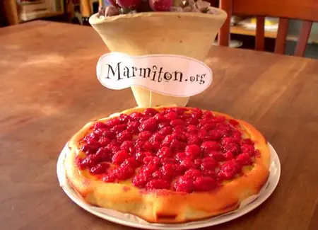 Tartelettes financières au citron et aux framboises