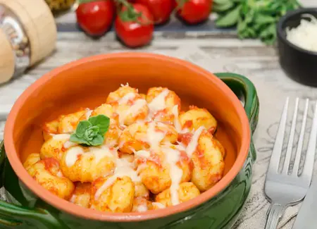 Gratin de gnocchi facile