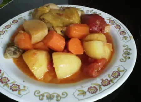 Cocotte de poulet aux légumes