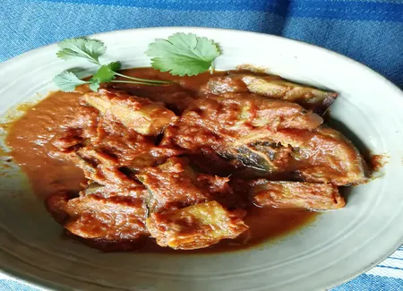 Aubergines à l'indienne