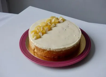 Entremets à l'ananas