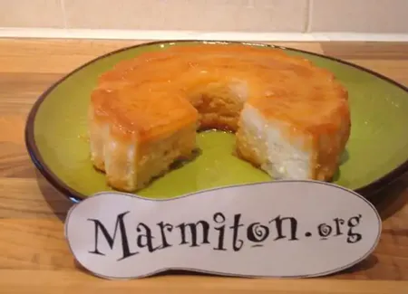 Flan d'ananas ou pudim (recette portugaise)