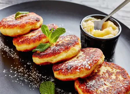 Beignets de pommes au cédrat