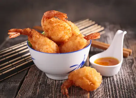 Beignets de crevettes asiatiques