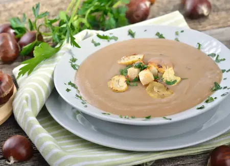 Purée de marrons à la crème