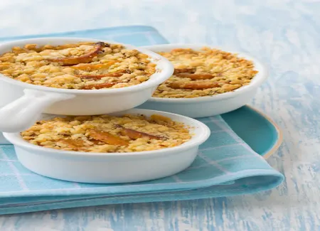 Crumble au poulet à l'indienne
