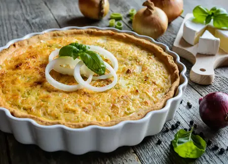 Quiche à l'oignon