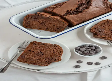 Cake chocolat-banane (vegan)
