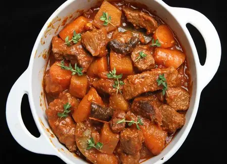 Boeuf carottes au cidre brut