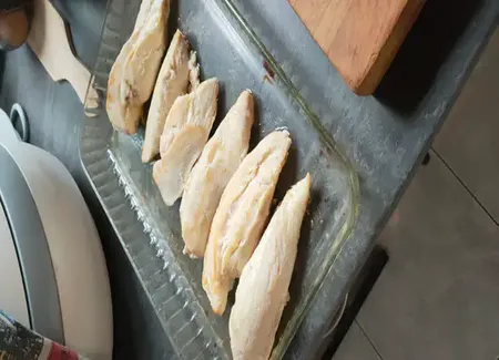Escalopes de poulet gratinées