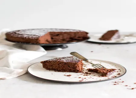 Gâteau au chocolat (sans beurre ni crème ni lait...)
