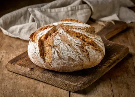 Pain blanc en cocotte