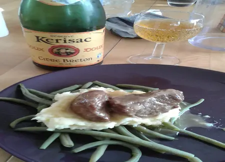 Joues de porc au cidre et miel