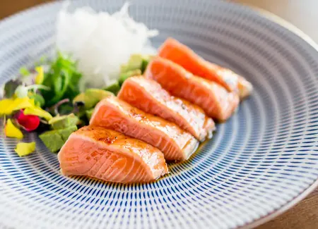 Tataki de saumon