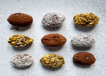 Truffes au chocolat vegan