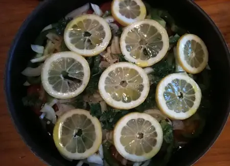 Poisson blanc poêlé à la provençale
