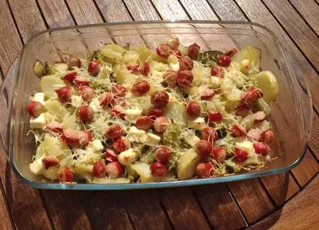 Gratin de brocolis et pommes de terre pour les enfants