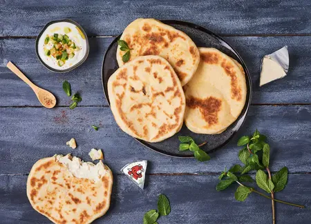 Cheese naan la vache qui rit®