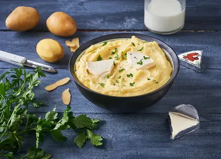 Purée de pommes de terre maison douceur à la vache qui rit®