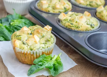 Cake d'épinards à la ricotta
