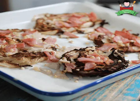 Chou rôti au bacon