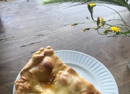 Tourte crémeuse aux poires