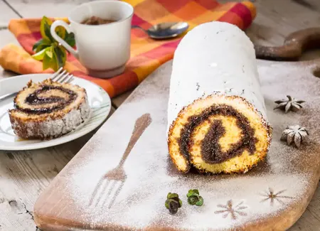 Roulé au chocolat