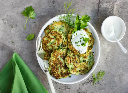 Beignets de courgettes à l'aixoise