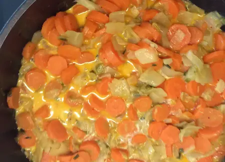 Poêlée rapide carottes endives