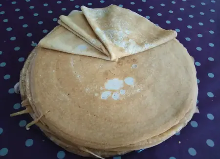 Crêpes au rhum