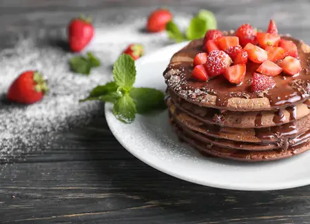 Omelette au chocolat