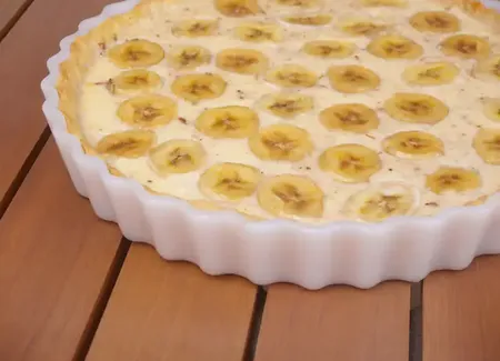 Tarte aux bananes