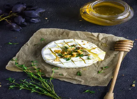 Camembert à la braise