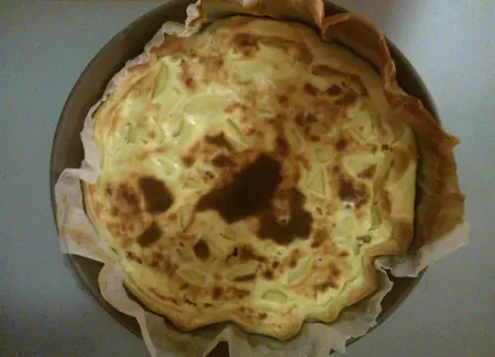 Tarte pommes de terre lardons