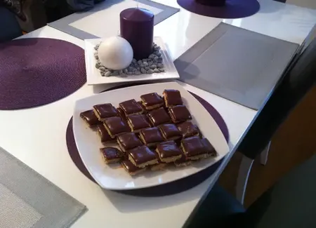 Shortbread chocolat caramel au beurre salé